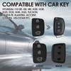 3 Pack 3 Button Key Fob Rubber Pad Replacement Compatible