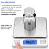 Calibration Weight Set, 5-Piece Calibration Gram Set, Measuring Weights, Set