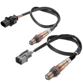 BDFHYK 2Pcs Oxygen Sensor Upstream Downstream O2, Compatible with 2012-2018 Kia Rio Soul 1.6L, 2012-2017 Hyundai Accent Veloster 1.6L, 234-4568 Replacement 1PCS + 234-5055 Replacement 1PCS