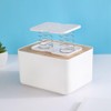Leadigol 2Pcs Tissue Box Spring Support,Tissue Box Bottom Spring Support