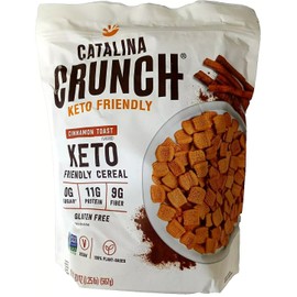 Catalina Crunch Cinnamon Toast Keto Friendly Cereal 20 oz