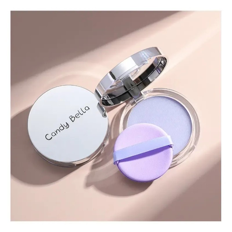 Base Polvo Lavanda Efecto Blur Brillos Sutiles Piel Perfecta