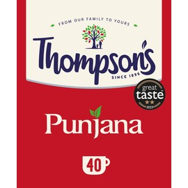 Thompson's Family Teas Punjana Original Blend Tea Bags, 40 each