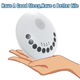 White Noise Sound Machine Sleep Sound Therapy Machine 6 Soothing Sound ALKOY