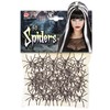 WIDMANN Idena 5382 50 Mini Spiders, Black Plastic, 15.8 x