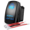 Nilight 90004B Bumper Light Bar Rocker Switch Led Light Bar