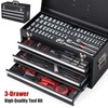 ARUCMIN 438-Piece Mechanics Tool Set with 3-Drawer Heavy Duty Metal