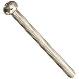 SCUD Humbucker Mounting Screws, Inch Size, 8P Chrome W-HPC