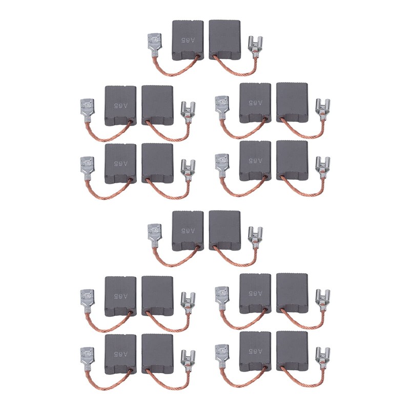 Escobillas de Carbón para Motor, 20 Piezas Escobillas de Carbón