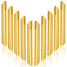 Crumbers for Servers, Restaurant Crumb Sweepers, Crumb Cleaner Curved, Table Debris Crumb Scraper Serveware, Stainless Steel Table Crumber Tool for Waiters, Waitresses and Servers (10 PACK, Gold)