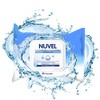 Nuvel Toallitas Desmaquillantes Hidratantes para Rostro y Ojos, 25 Piezas