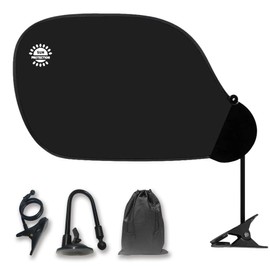 XINZY Baby Stroller Sun Shade, Wide, For Vehicles, Outdoor, Office, UV Protection, Child Seat, Heat Protection, Sunshade, Anti-Glare, Multi-Purpose, Light Blocking, Sunscreen, Heat Insulation, Suction