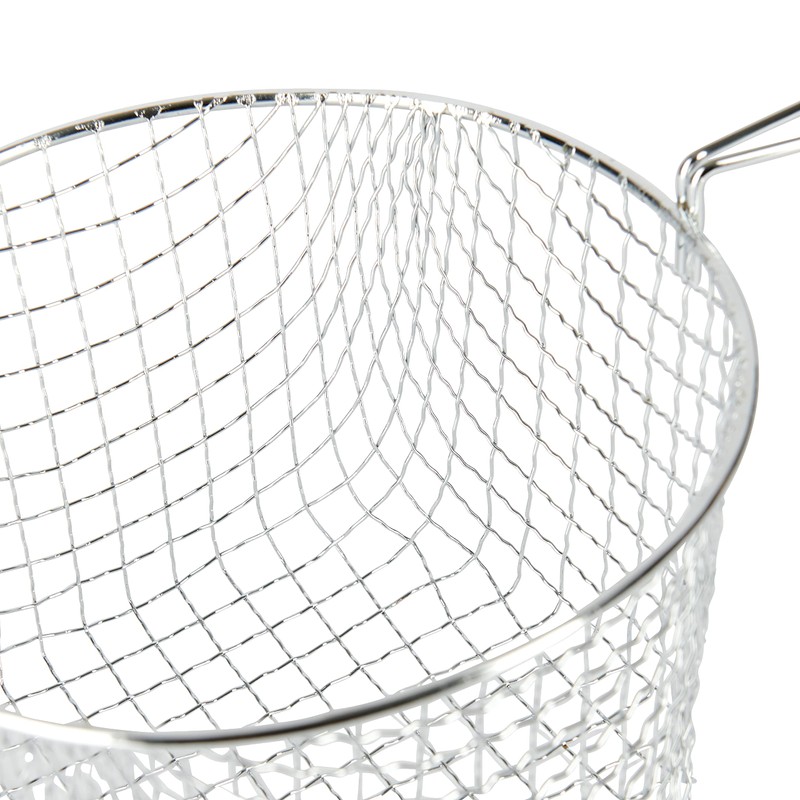 KitchenCraft Deep Fryer Basket, Extra Deep, Stainless Steel, Designed for