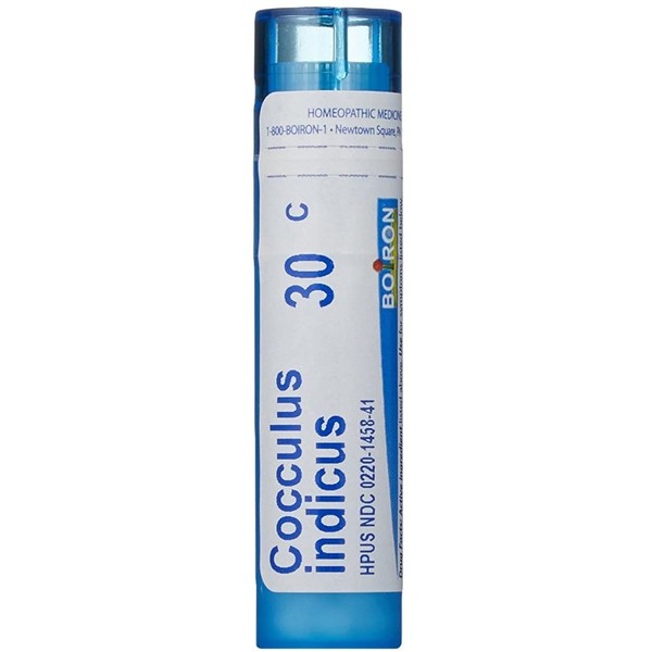 Boiron Cocculus Indicus 30C Homeopathic Medicine for Motion Sickness, 80 Count