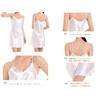 Loradouphi Half Slip Women's Satin Babydoll Inner Camisole Cami Dress