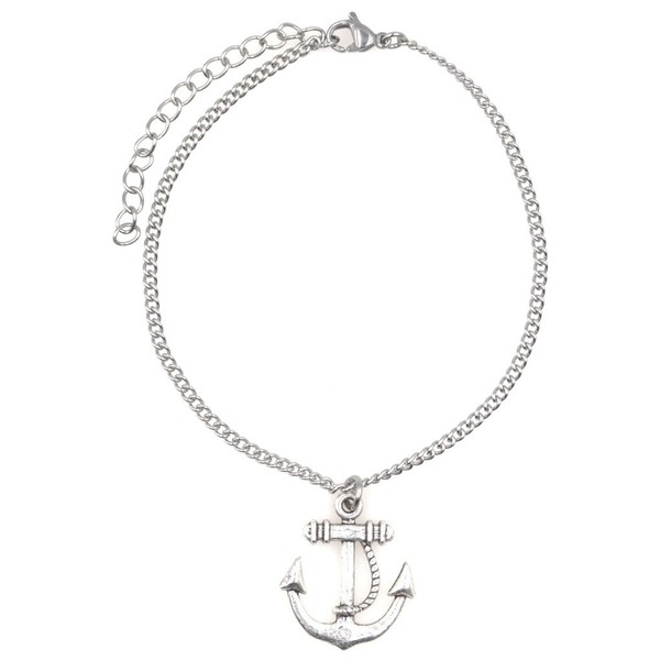 It's All About...You! 7.5” - 9.5” Stainless Steel Ankle Bracelet