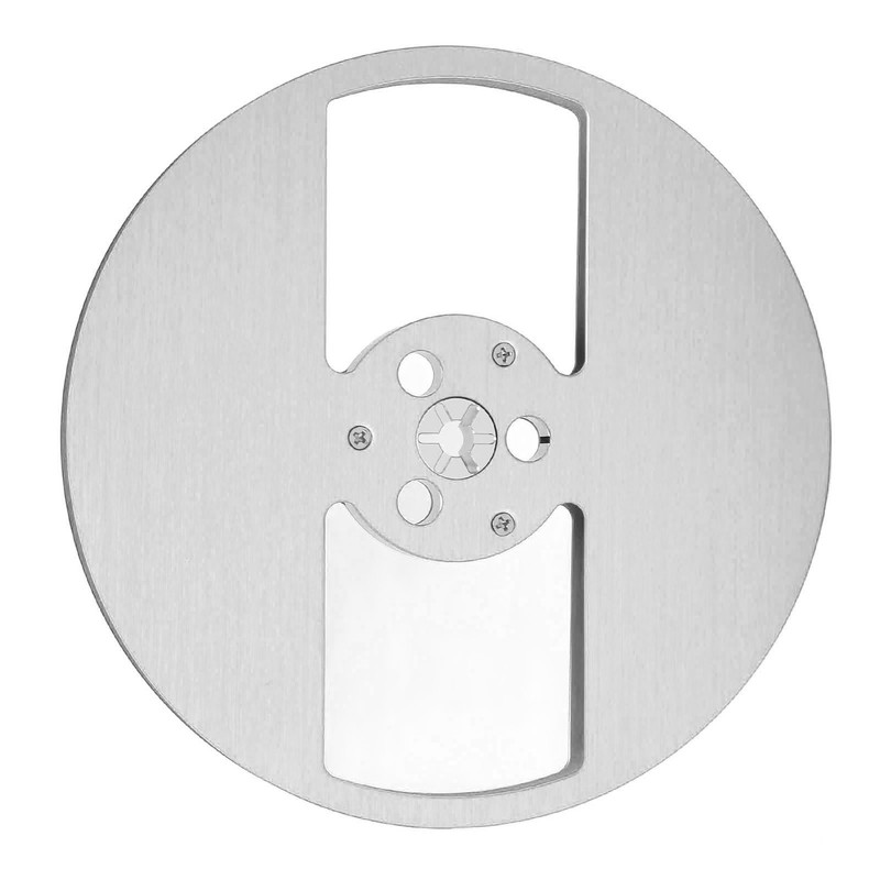 1/4 7 Inch Empty Reel Aluminum Alloy 2 Hole Opening