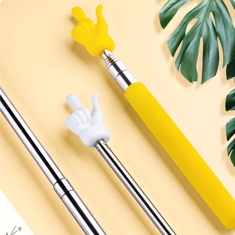 Telescopic Teachers Pointer, Classroom Demonstration Baton, Guide Indicator, Retractable Finger