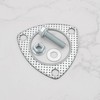 YINETTECH 2Sets Exhaust Gasket Exhaust Pipe Metal Gasket Replacement Part
