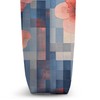Spring Blossom Geometric Checkered Tote Bag