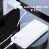 EGTMA Cargador Inalámbrico Portátil Teléfonos 3 Salidas 10000mah