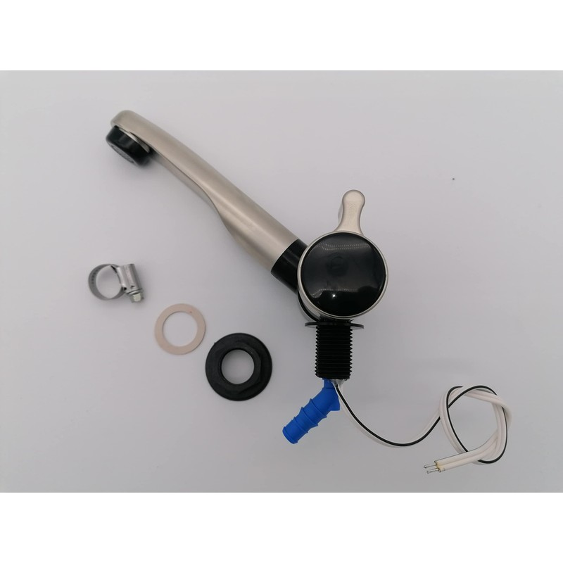 CR-MOESANCO® 12V Cold Water Tap Set + 1 Stainless Steel
