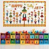 Fall Bulletin Board Decorations Set Fall Classroom Decoration Autumn Scarecrow
