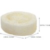 Set de 40 Esponjas de Lufa Natural para Ducha Exfoliante
