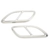2PCS Quad Exhaust Tip Cover Tail Throat Decoration Replacement for