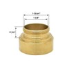 Big Horn 19672 1-35/64 Inch Brass Router Template Guide with