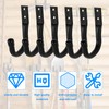 Jiujuda9 6 Pcs Heavy Duty Garage Wall Hooks - J