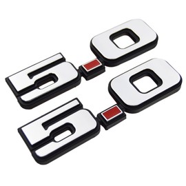 2x Zorratin Old 5.0 Fender Emblem Replacement for 1979-1993 ford Mustang F150