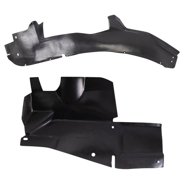 TRQ TRQ Front Inner Fender Liner Set Compatible with 2005-2008