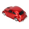 Wireless Mouse Red Sports Car Style 2.4GHz USB Receiver 1600DPI