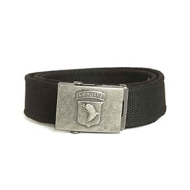 Mil-tec Airborne Trouser Belt - Black