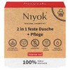 Niyok® 2-in-1 solid shower and care, solid shower gel without
