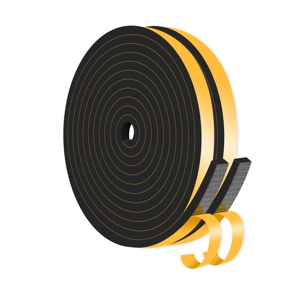 Weather Stripping Door Seal Strip,Foam Tape,Insulation Tape Roll for Insulating