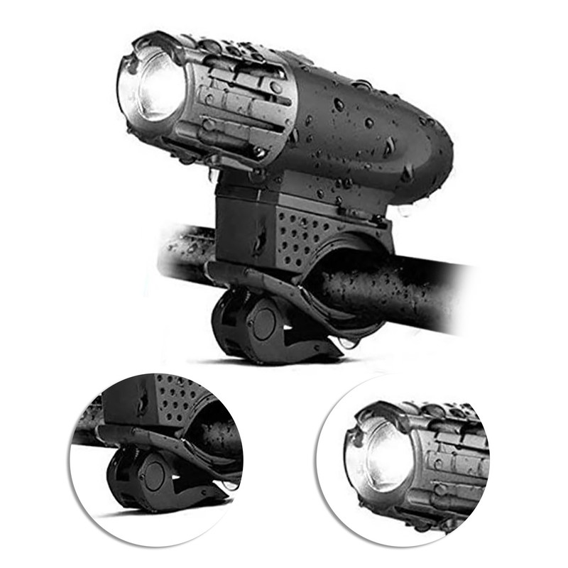Bike Light Set USB Charging 360 Degree Rotation 4 Mode