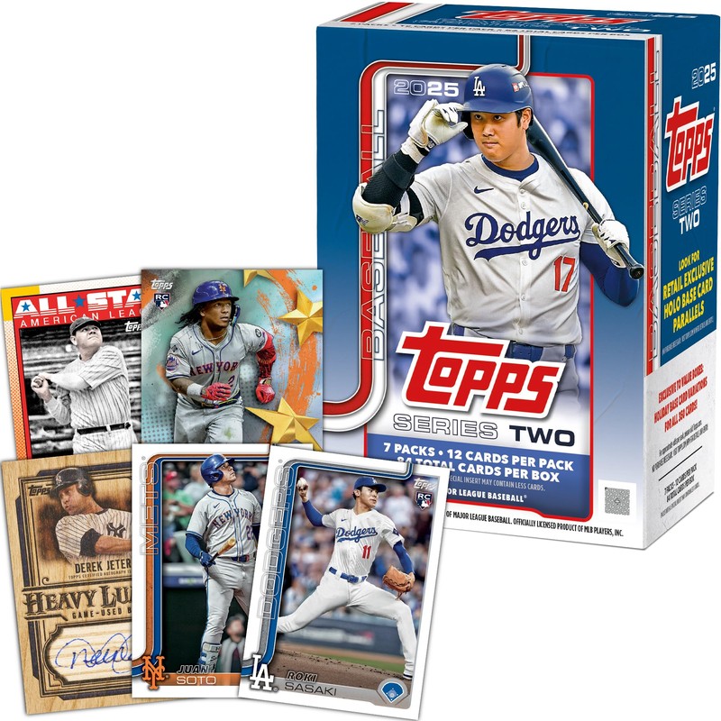 2025 Topps Baseball Series 2 - Factory Sealed - Value