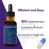Nurbetoxa Valerian Sleep Support Drops, Gotas de Pasiflora y Valeriana