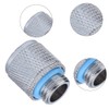 2pcs Water Cooling Fitting Soft Tube Compression Fitting G1/4 Soft