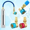 Tandefio R1234yf Adapter R1234yf to R134a Quick Coupler High Low