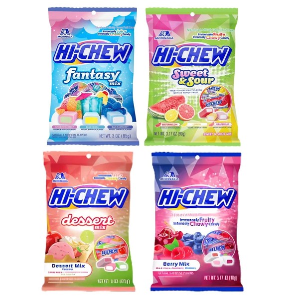 Endless Savings Hi Chew Candy Variety Mix, Pack of 4
