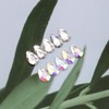 Coco Nail Cost-effective Shaped Nail Stones Teardrop 8x5mm 2 Types (5 Pack) / 코코네일 가성비 모양 네일스톤 물방울 8x5mm 2종 (5개입)