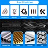 Set of 6 M3 Combination Drill & Tap Set, Thread