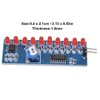2 pieces NE555 + CD4017 LED Chaser Water Flow Light