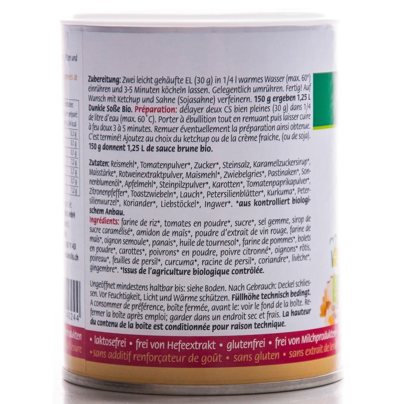 Pfiffikuss Dark Sauce Organic 150 g