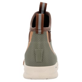 Xtratuf Men's 6 Inch Sport Ankle Deck Boot, Olive, Size 12