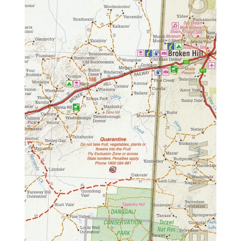 South Australia State Map