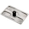 UOIENRT 2 Slice Toaster Dust Cover, Stainless Toaster Appliance Top